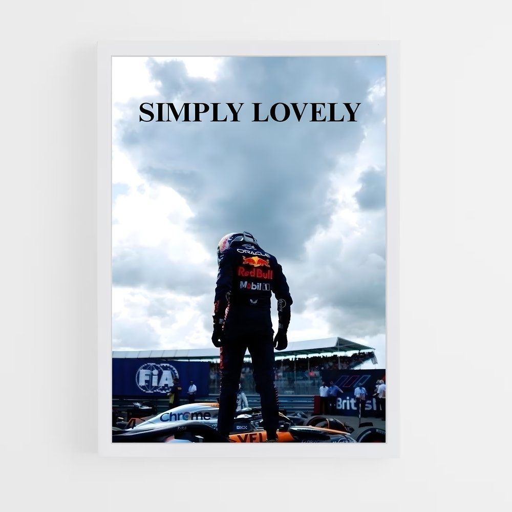 ap-max verstappen-8 cadre Blanc