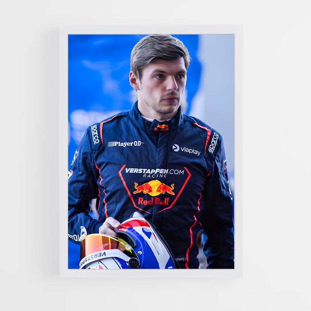 ap-max verstappen-9 cadre Blanc