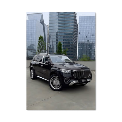 Poster Luxe Sur Quatre Roues