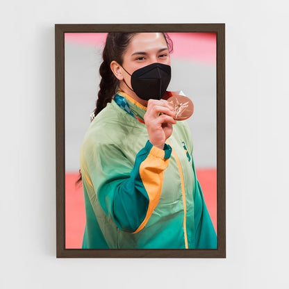 ap-mayra aguiar-3 cadre Bois foncé