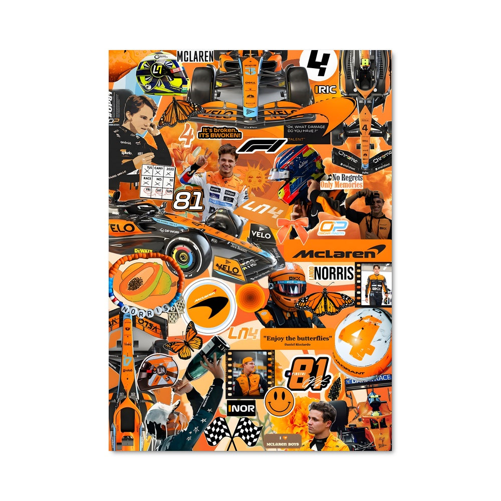 Poster Mclaren f1 team 63435