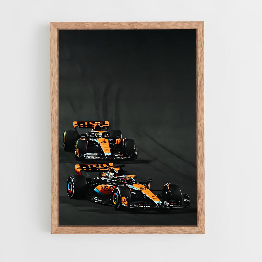 ap-mclaren f1 team-1 cadre Bois clair