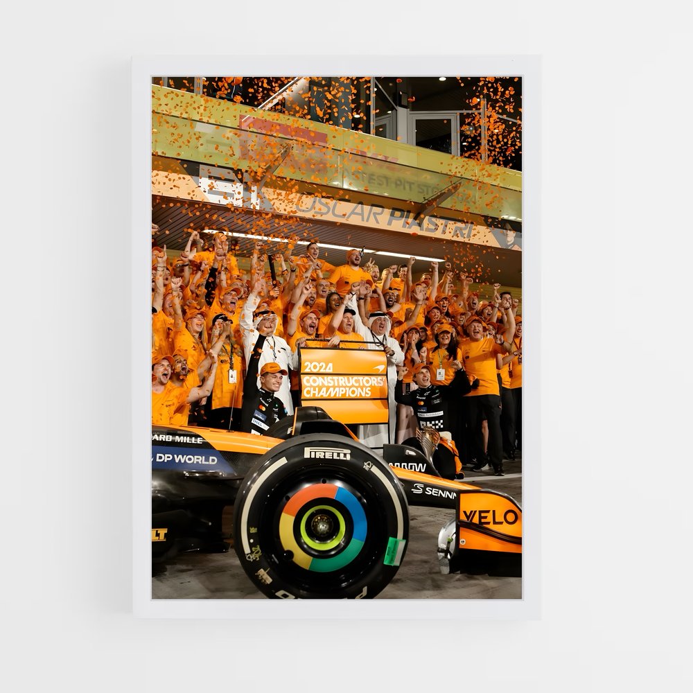 ap-mclaren f1 team-12 cadre Blanc