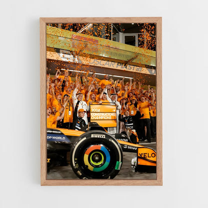 ap-mclaren f1 team-12 cadre Bois clair