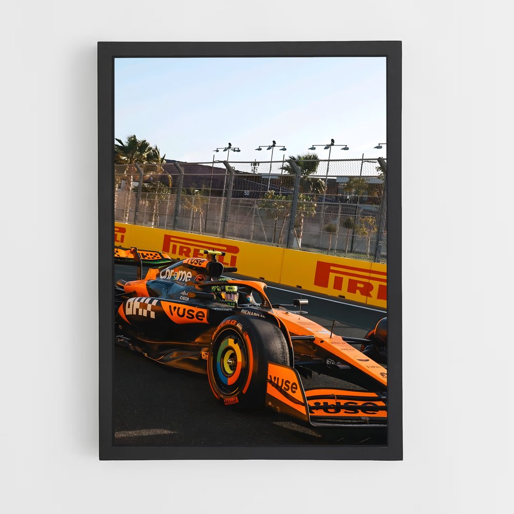 ap-mclaren f1 team-13 cadre Noir