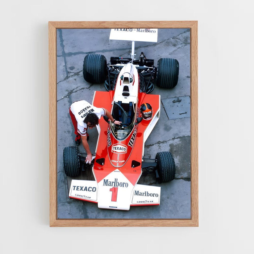 ap-mclaren m23-1 cadre Bois clair