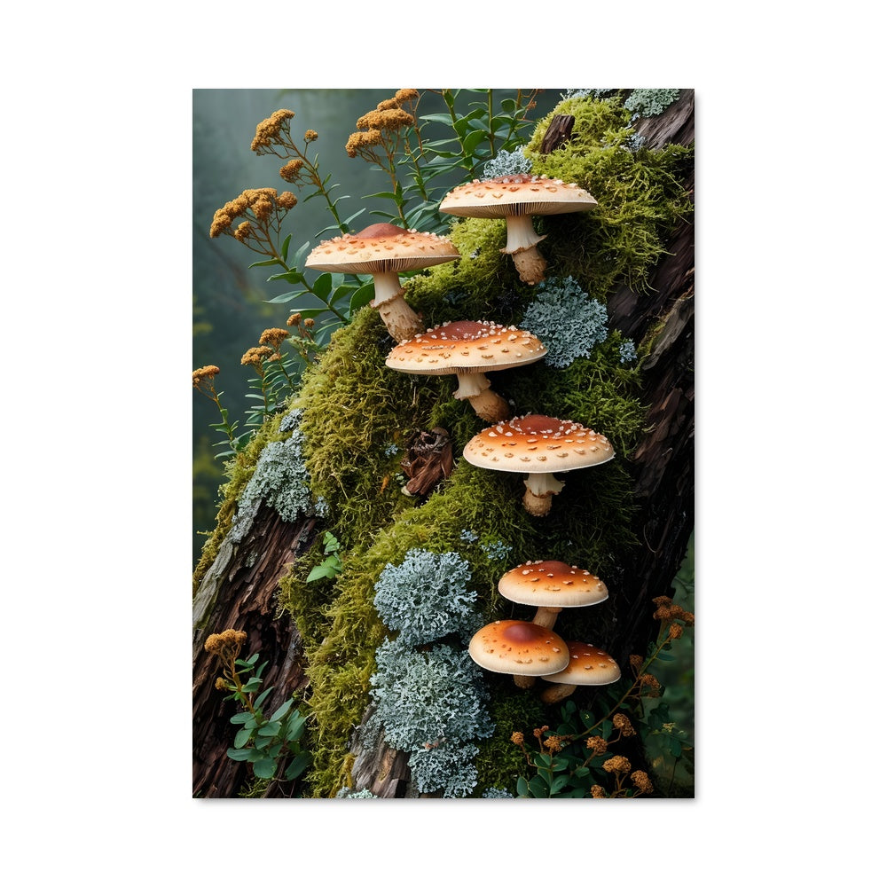 Poster Champignons de Sève
