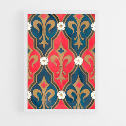 ap-medieval patterns-1 cadre Blanc