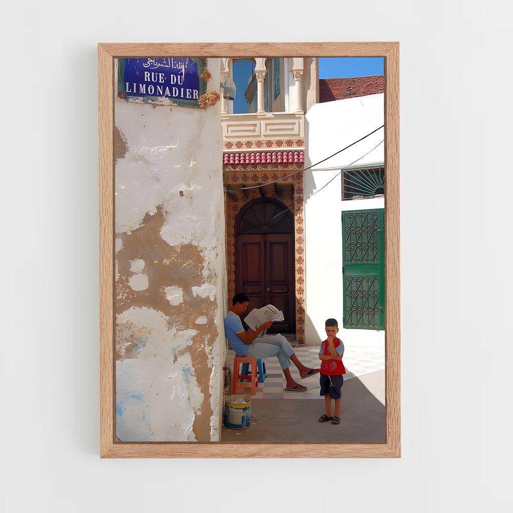 ap-medina of tunis-2 cadre Bois clair