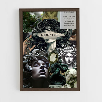 ap-medusa-6 cadre Bois foncé