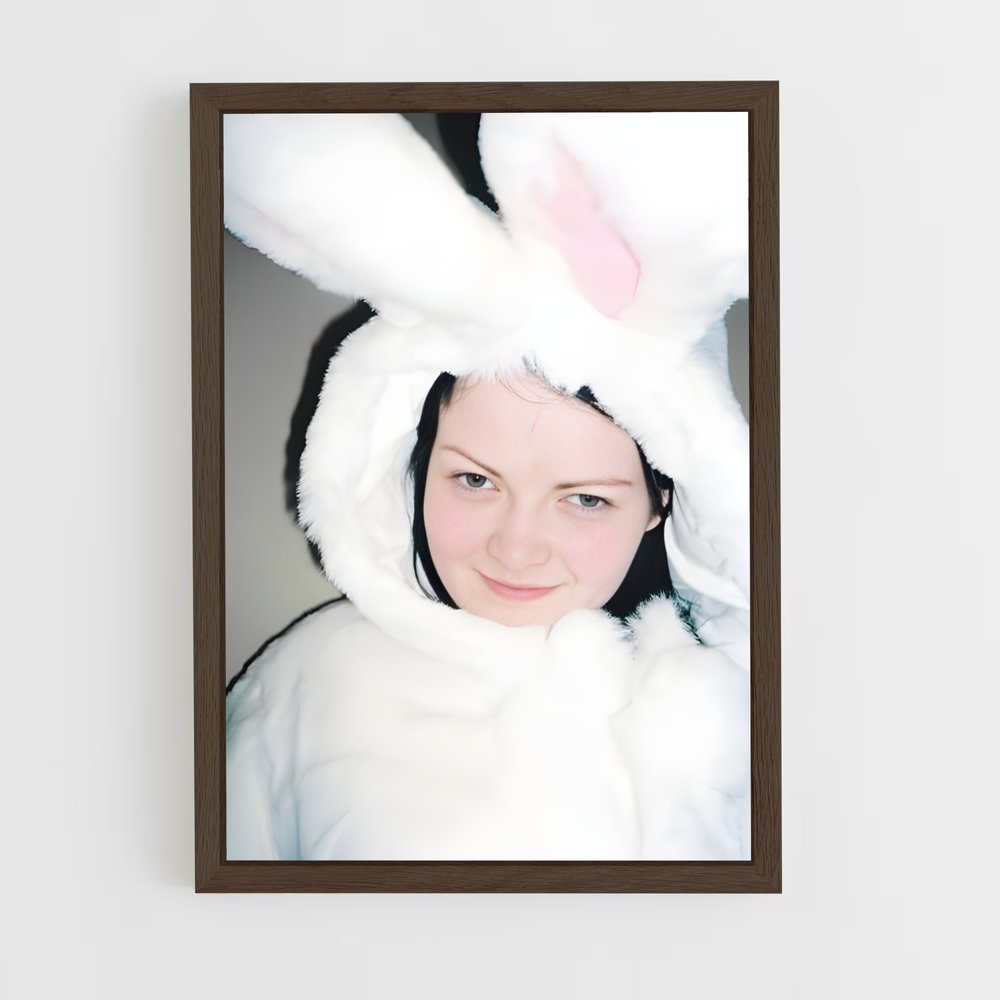 ap-meg white-2 cadre Bois foncé