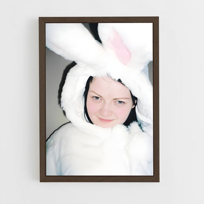 ap-meg white-2 cadre Bois foncé