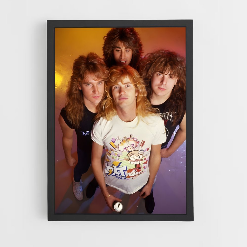 ap-megadeth-2 cadre Noir