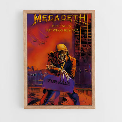 ap-megadeth-6 cadre Bois clair