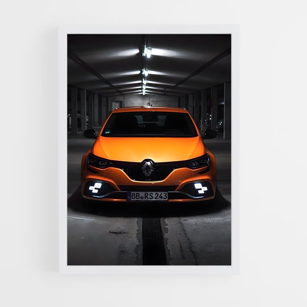 ap-megane rs-2 cadre Blanc
