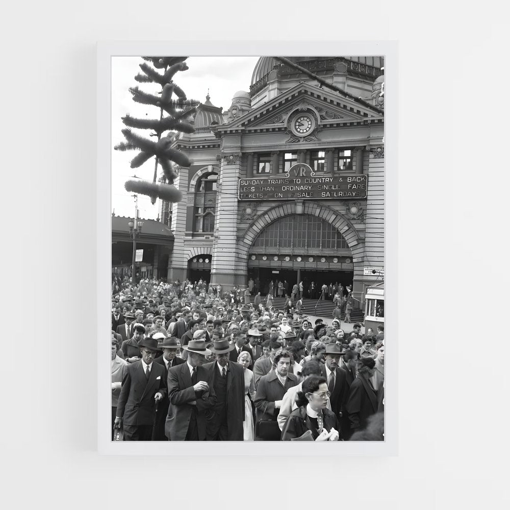 ap-melbourne 1956-4 cadre Blanc