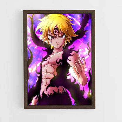 ap-meliodas-1 cadre Bois foncé