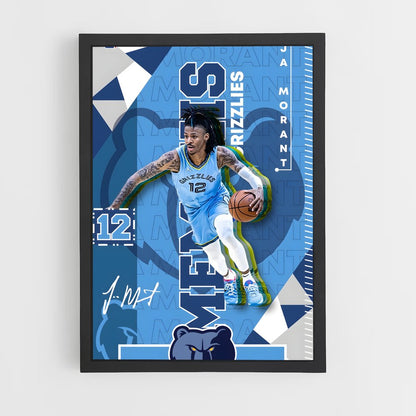 ap-memphis grizzlies-10 cadre Noir