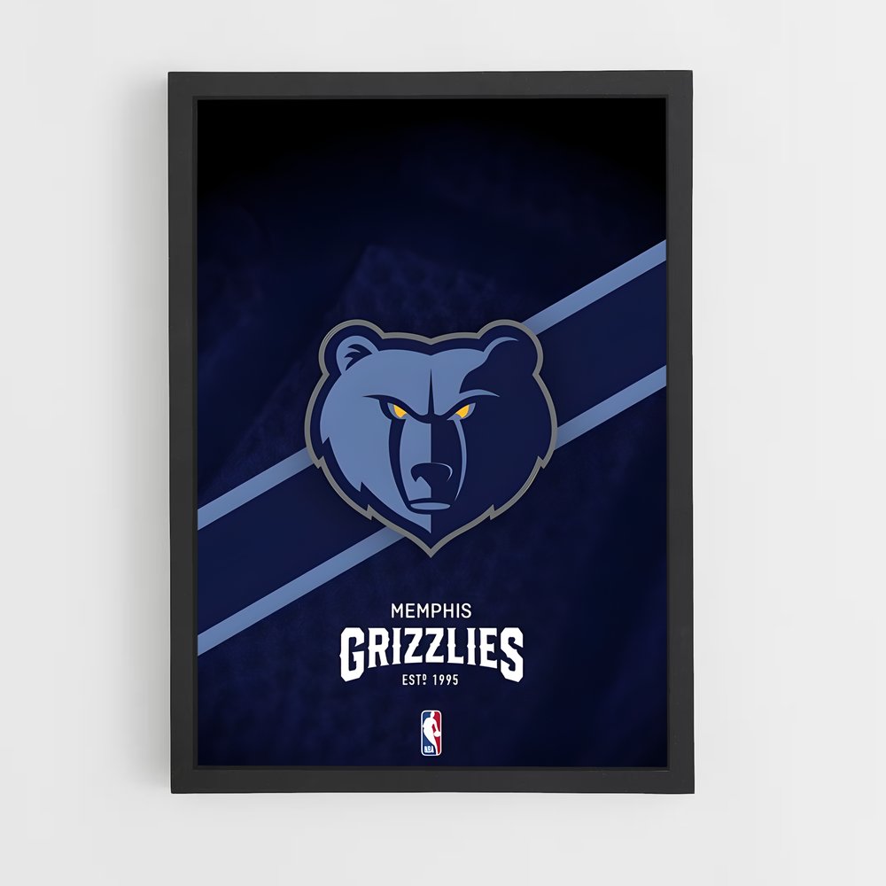ap-memphis grizzlies-8 cadre Noir