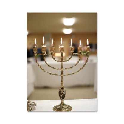 Poster Lumière de Hanouka