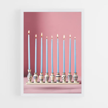 ap-menorah-6 cadre Blanc
