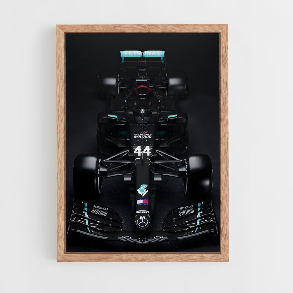 ap-mercedes-amg petronas f1 team-12 cadre Bois clair