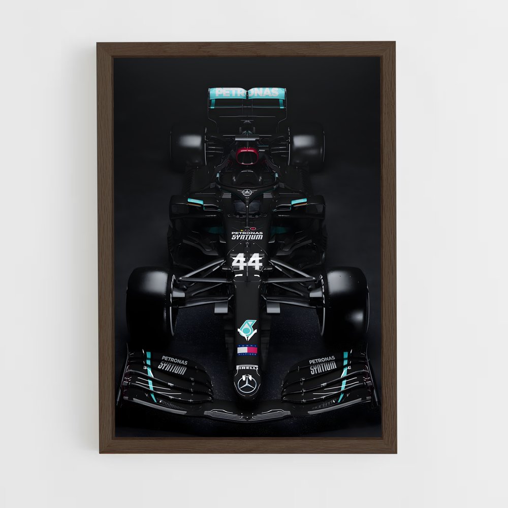 ap-mercedes-amg petronas f1 team-12 cadre Bois foncé
