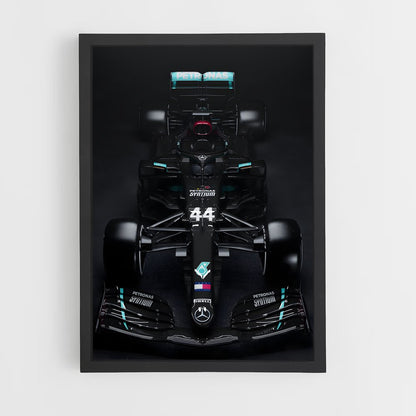 ap-mercedes-amg petronas f1 team-12 cadre Noir