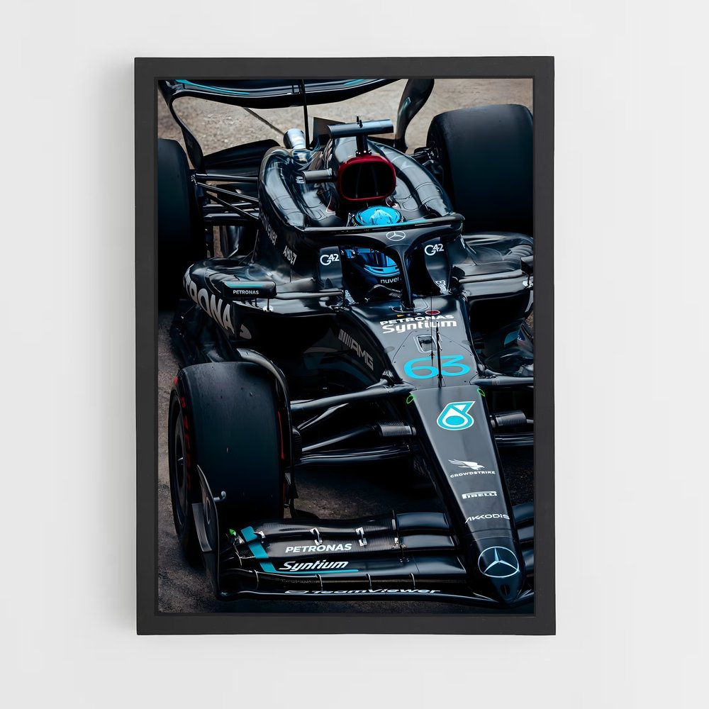 ap-mercedes-amg petronas f1 team-2 cadre Noir
