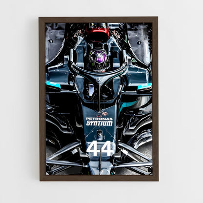 ap-mercedes-amg petronas f1 team-5 cadre Bois foncé