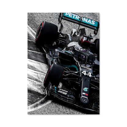 Poster Mercedes w11 77482