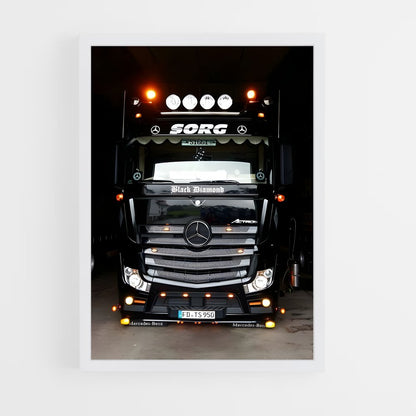 ap-mercedes actros-3 cadre Blanc
