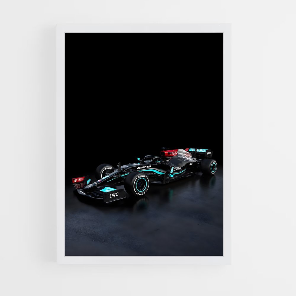 ap-mercedes w12-3 cadre Blanc