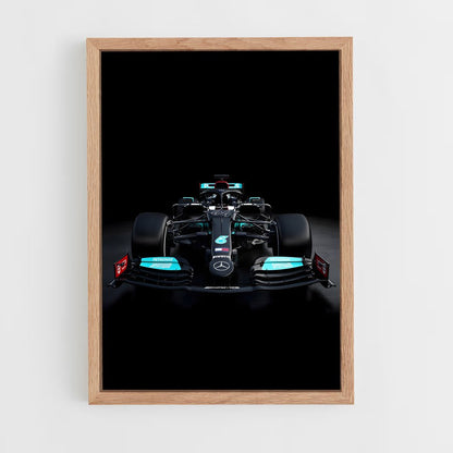 ap-mercedes w12-4 cadre Bois clair