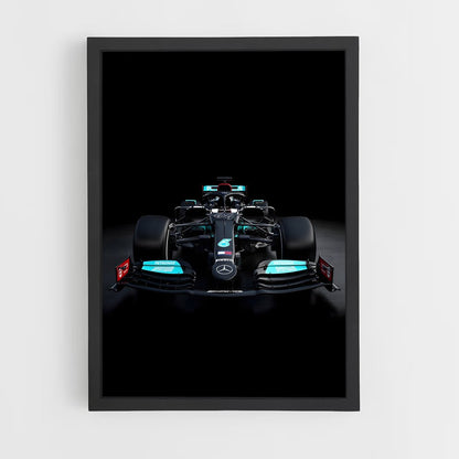 ap-mercedes w12-4 cadre Noir