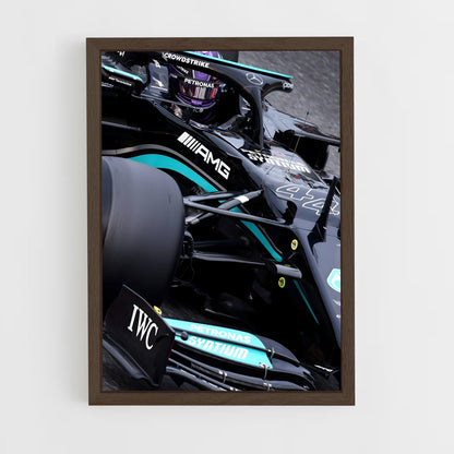 ap-mercedes w12-5 cadre Bois foncé