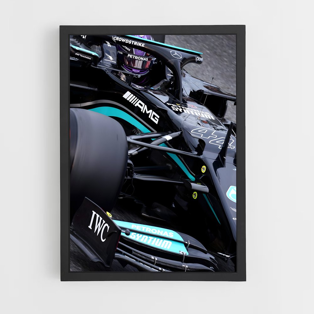 ap-mercedes w12-5 cadre Noir