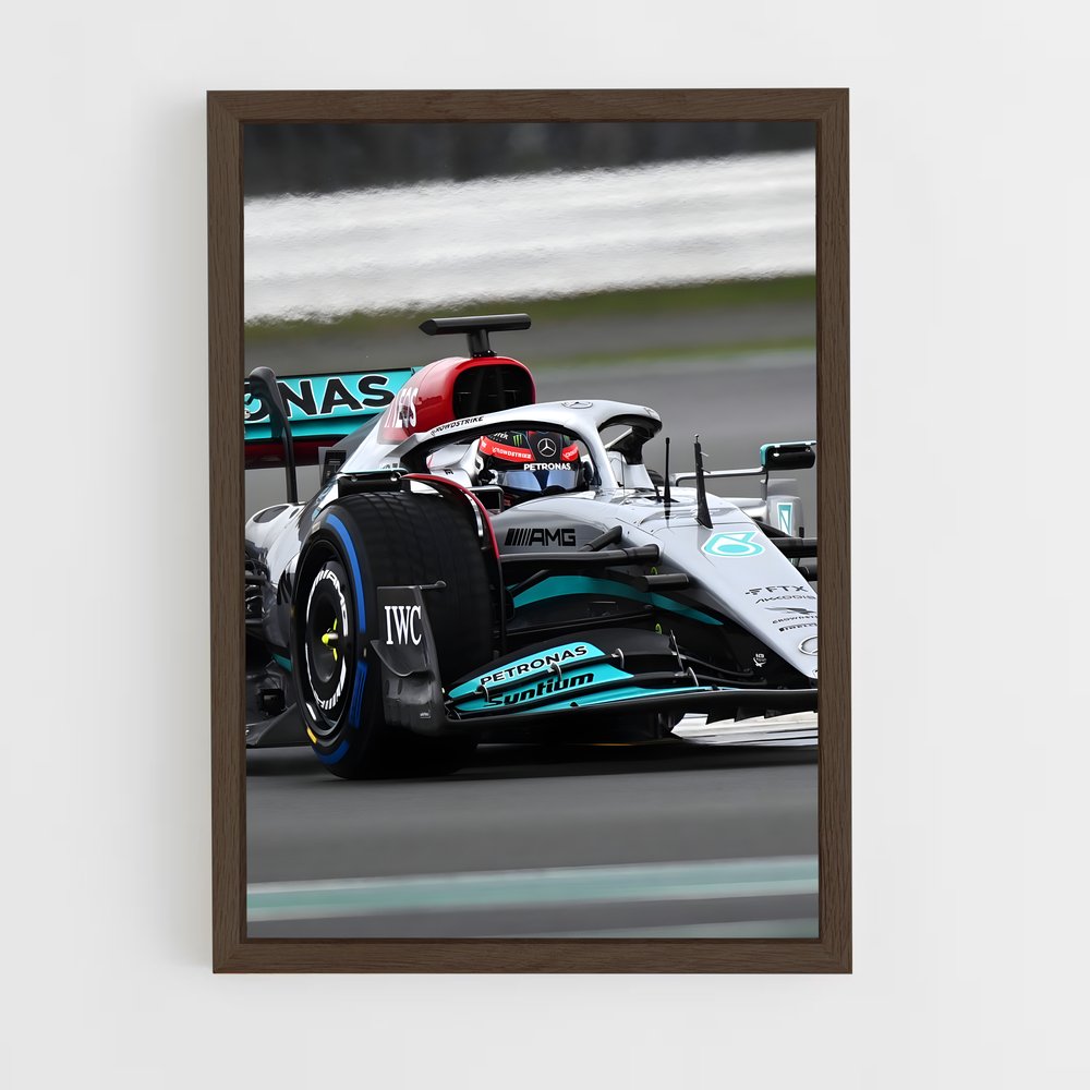 ap-mercedes w13-5 cadre Bois foncé