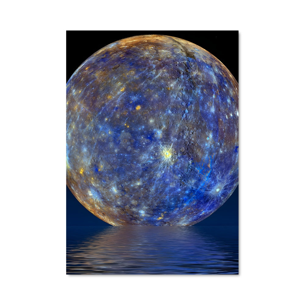 Poster Voyage sur Mercure