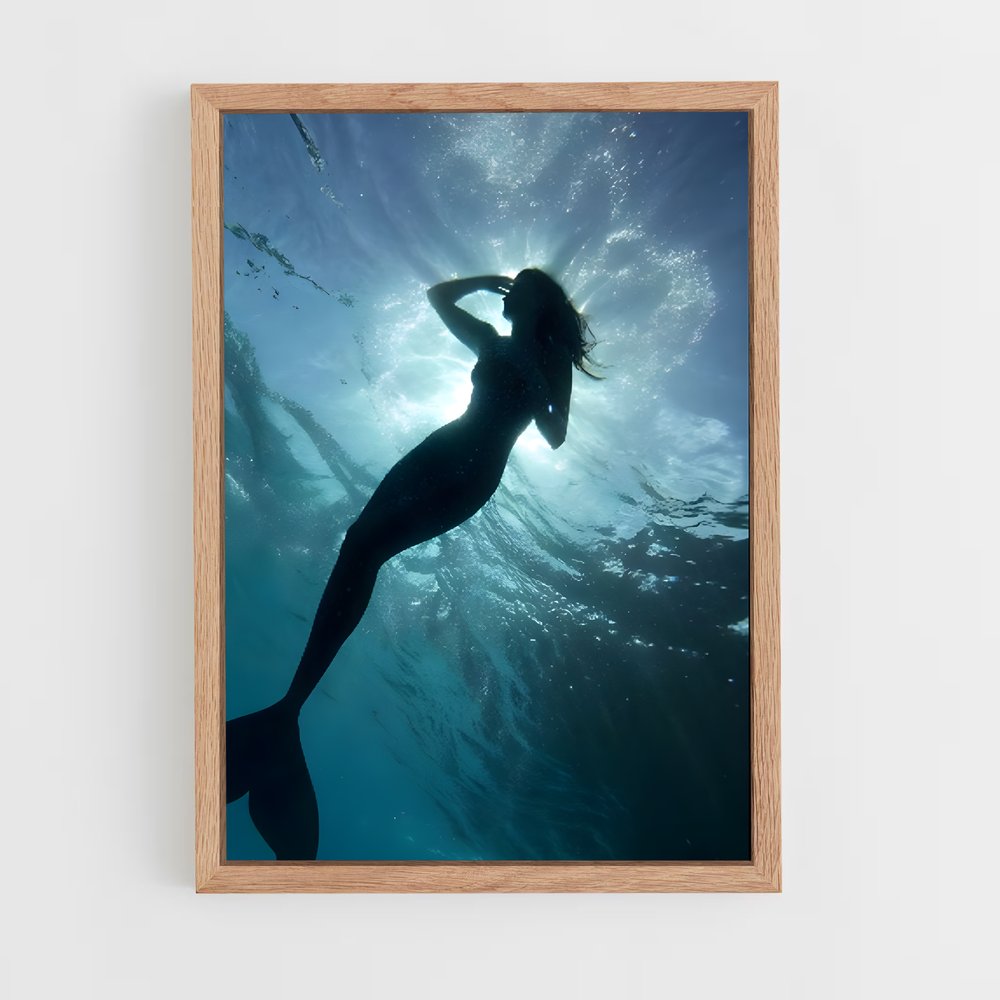 ap-mermaid-2 cadre Bois clair