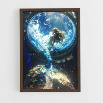 ap-mermaid-5 cadre Bois foncé