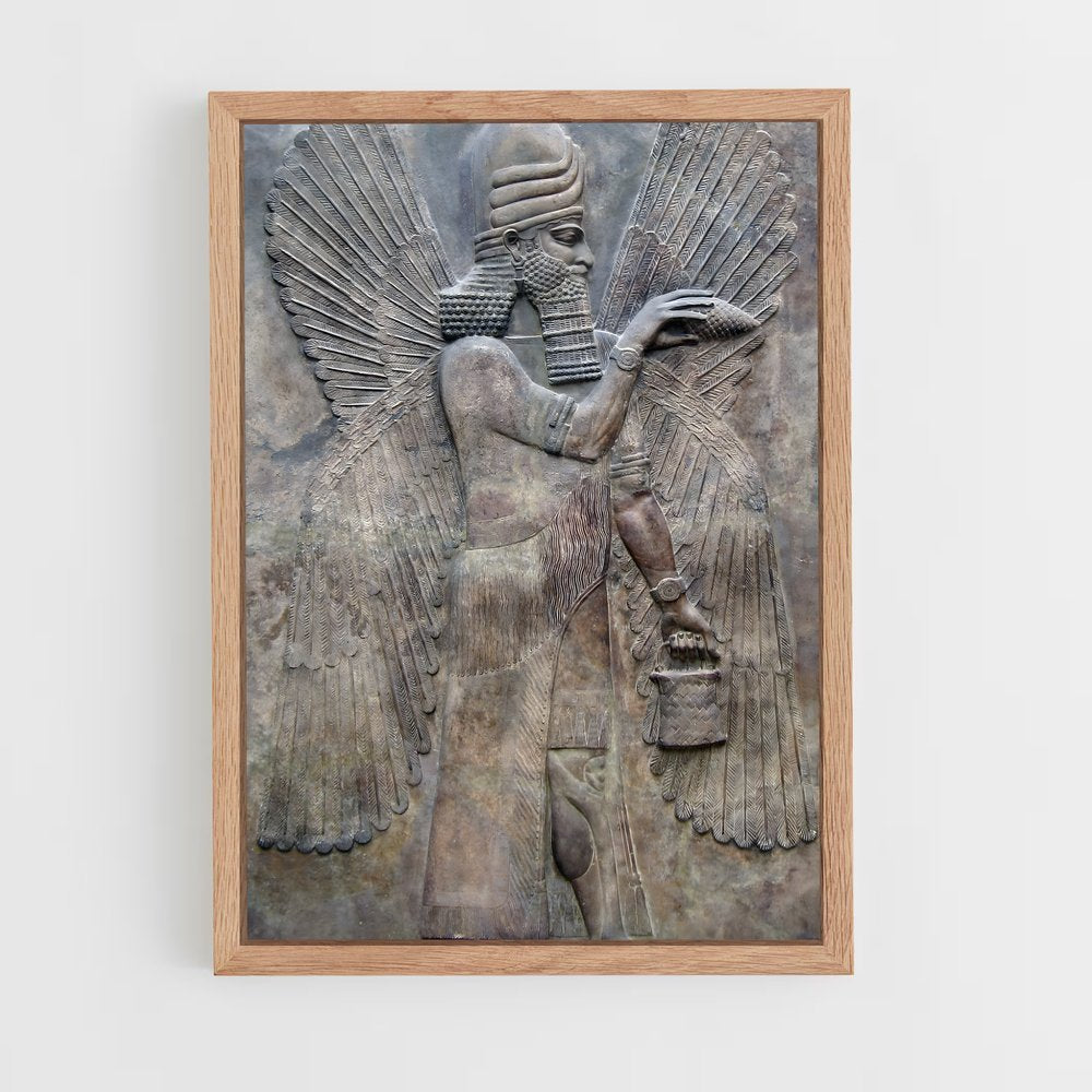 ap-mesopotamia-2 cadre Bois clair