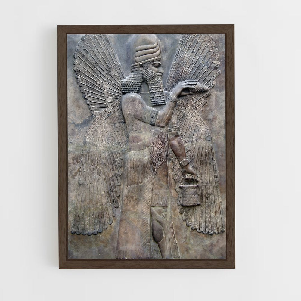 ap-mesopotamia-2 cadre Bois foncé