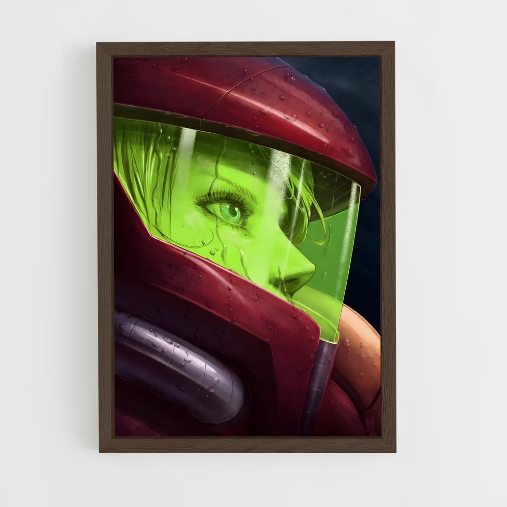 ap-metroid-1 cadre Bois foncé