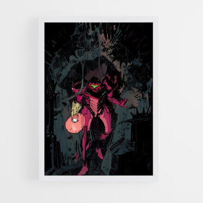 ap-metroid-2 cadre Blanc