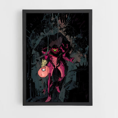 ap-metroid-2 cadre Noir