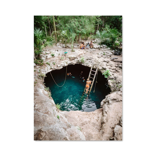 Poster Pool Party Mexicaine