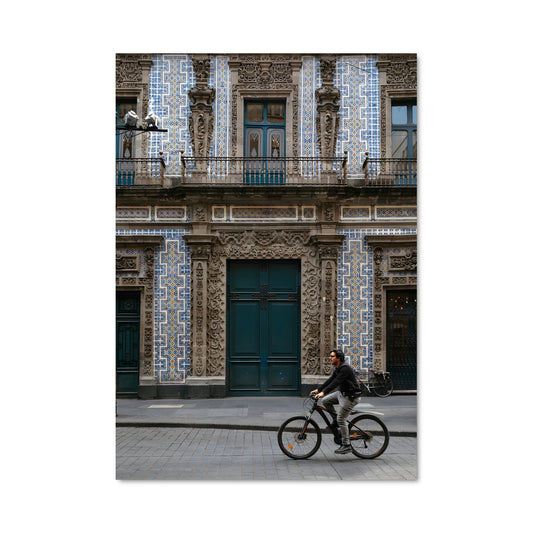 Poster À Vélo dans la Ville