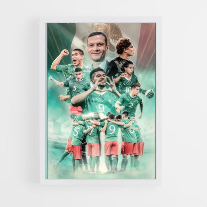 ap-mexico national football team-4 cadre Blanc