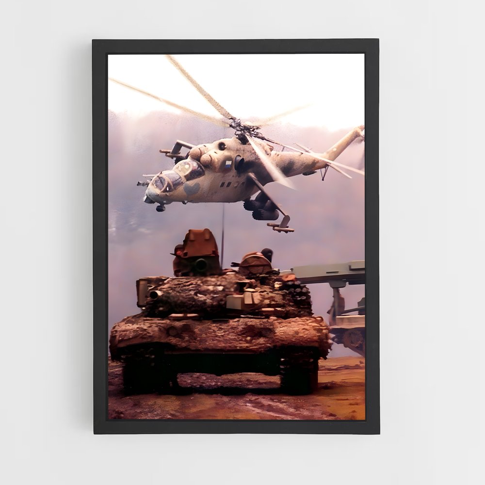 ap-mi-24 hind-2 cadre Noir